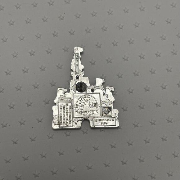 Disney Parks 2025 Hidden Mickey Wave B Pin Castle Pop Art Mickey - Picture 2 of 2